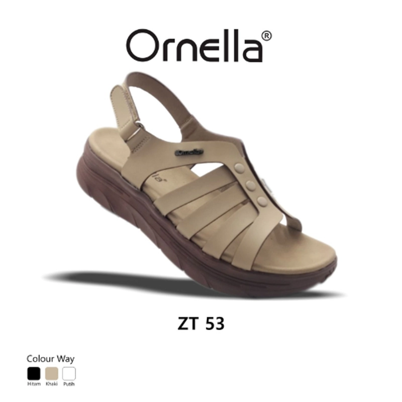 Product image Odillon - Ornella - ZT 53 / Sepatu Sandal Wanita Casual 38 KHAKI