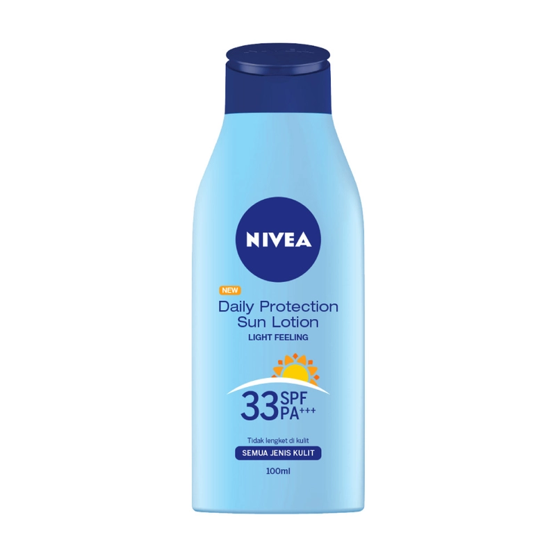 Product image Nivea - NIVEA Daily Protection Sun Lotion SPF33 100ml Biru