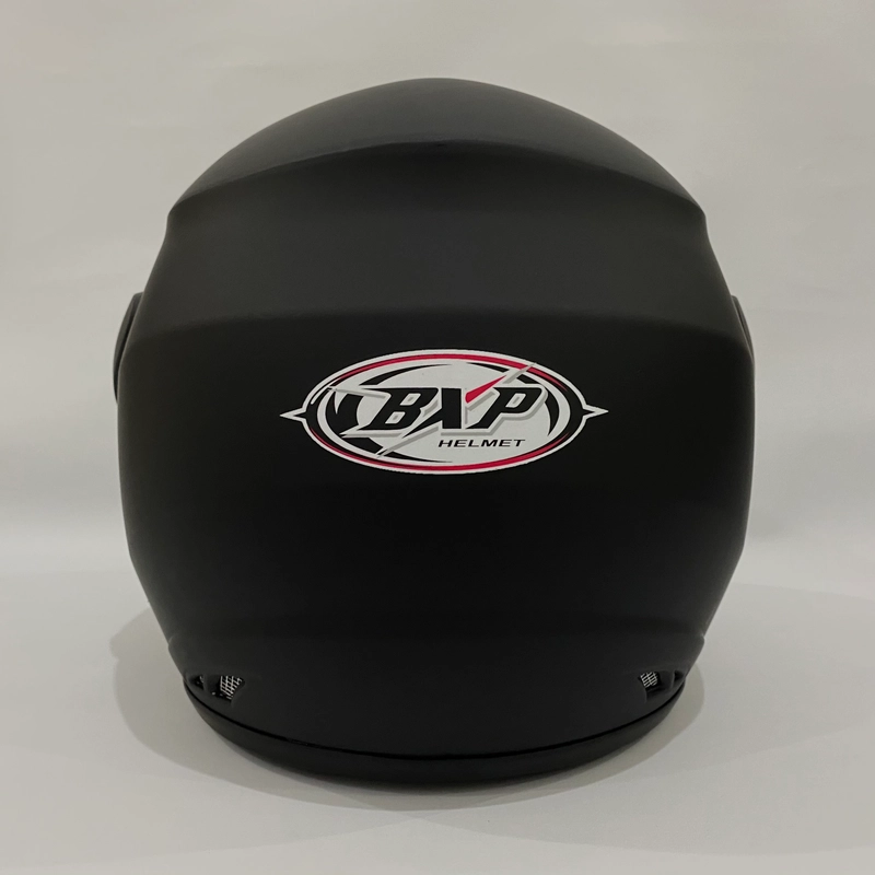 Product image Helm Nuvo Solid Hitam Doff Polos - Helm SNI - Helm Dewasa L Nuvo Polos Hitam Doff