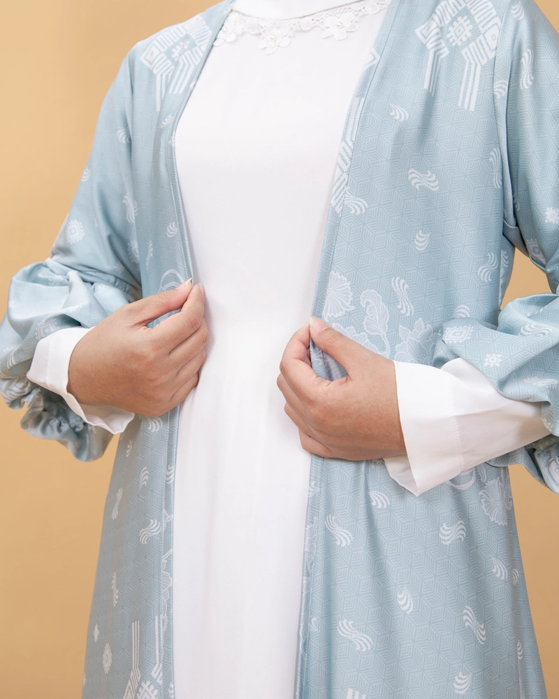 Product image Outer Gamis Wanita Dewasa Lunara Series M Light Tosca