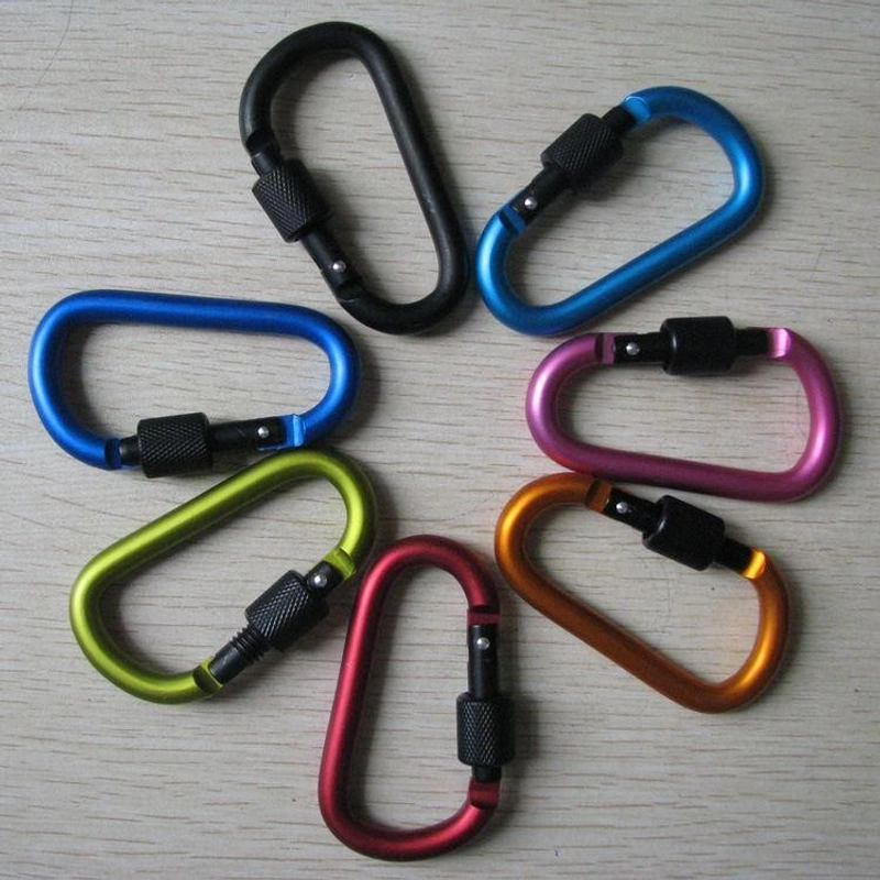 Product image V Lights - Karabiner Aluminium Quickdraw Gantungan Kunci HT002 HITAM