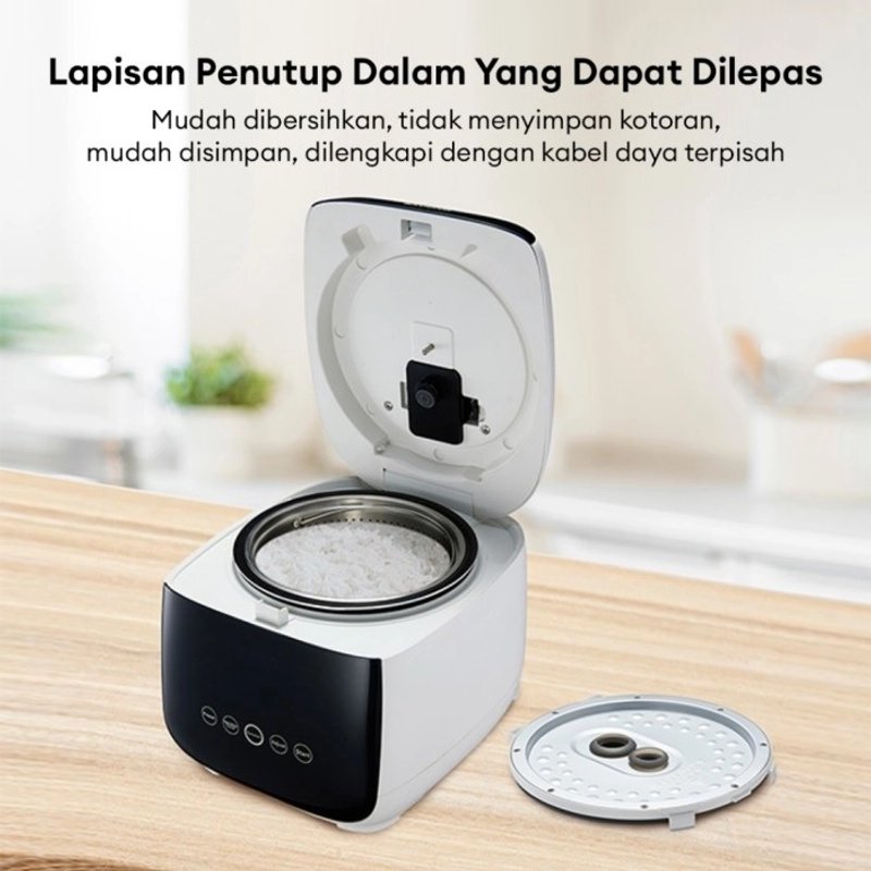 Product image UTAMAMEGA - Rice Cooker/Magic Com Smart SAMONO SW-RCED10 Dengan Perintah Suara Kapasitas 1 Liter Warna Random