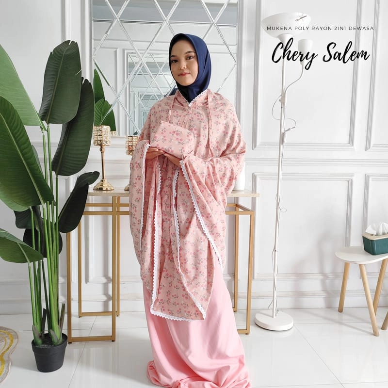 Product image Loverhydar - Mukena Rayon Cherry 500 gram Salem
