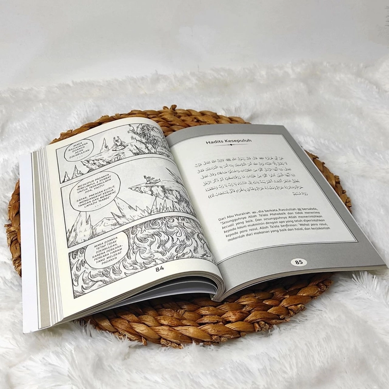 Product image Pustaka Arafah - Komik Hadits Arbain Annawawi Jilid 1 SC Soft Cover