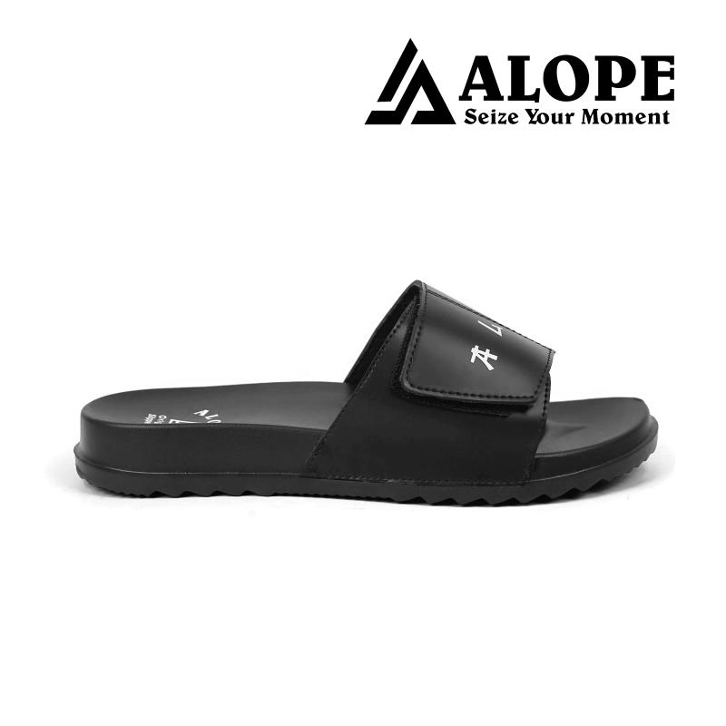 Product image ALOPE OFFICIAL - ALOPE - SANDAL HARVY SANDAL SELOP POLOS 42 HITAM
