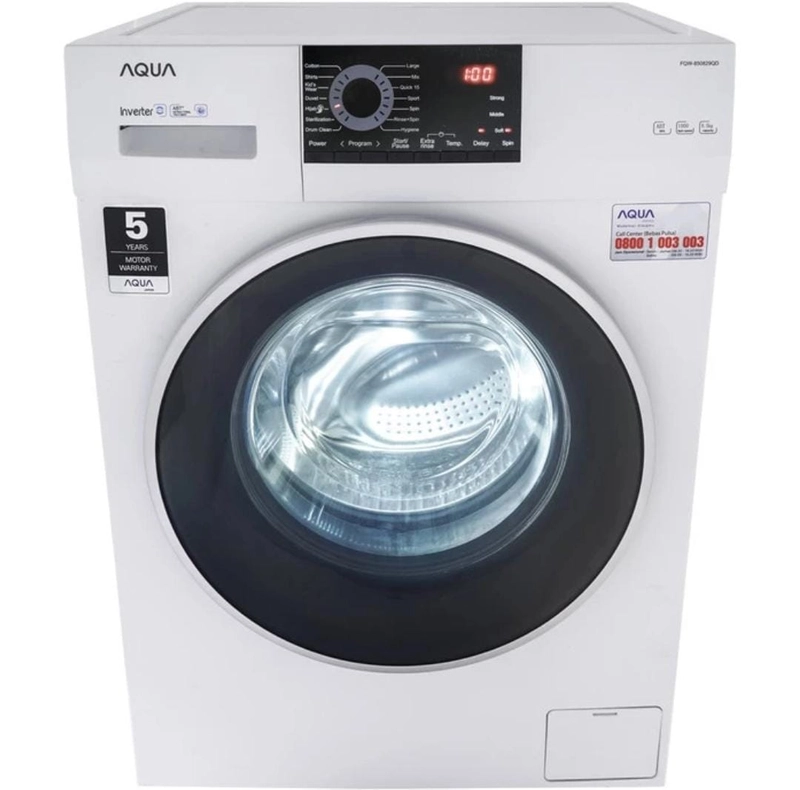 Product image Rizki Electronics - Mesin cuci Aqua FQW-700829QD Low Watt 7 kg putih