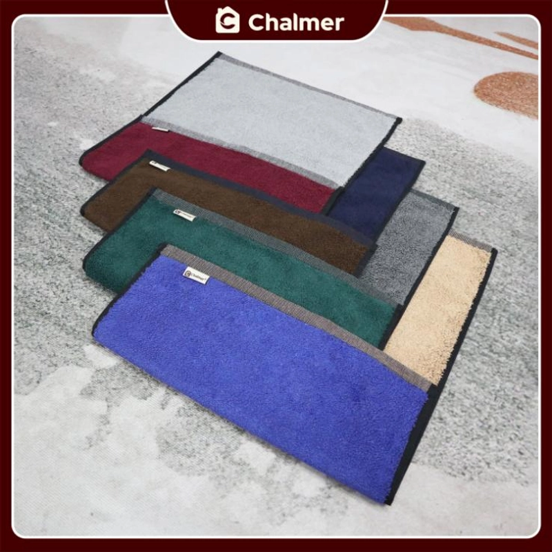 Product image Chalmer - Keset Chalmer 40 x 60 cm Keset Handuk Bolak Balik 2 Warna 40x60cm Navy