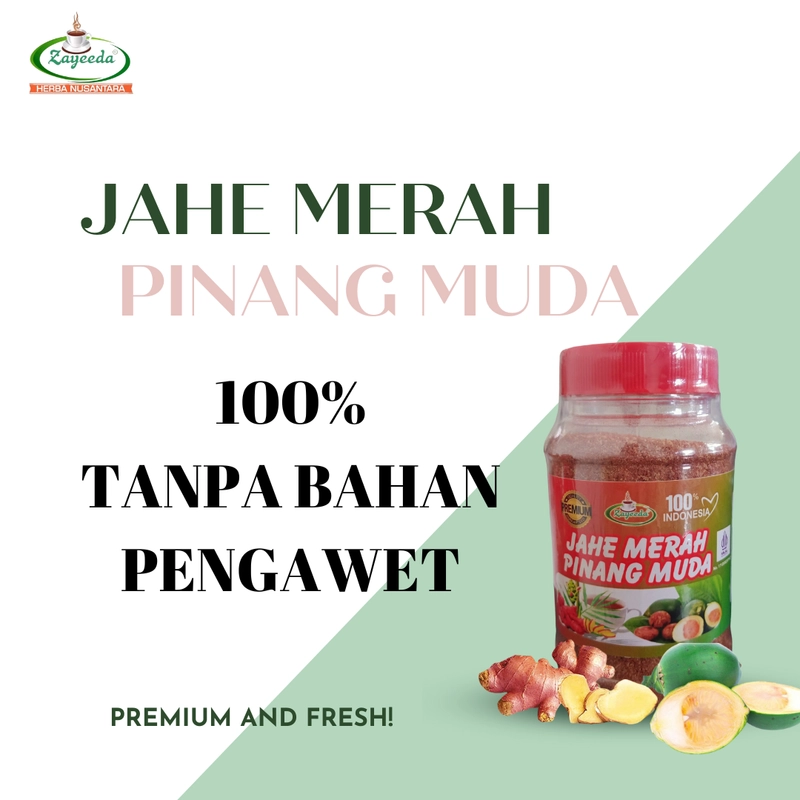 Product image ANNISA HERBAL - Minuman Jahe Merah Pinang Muda 200gram coklat