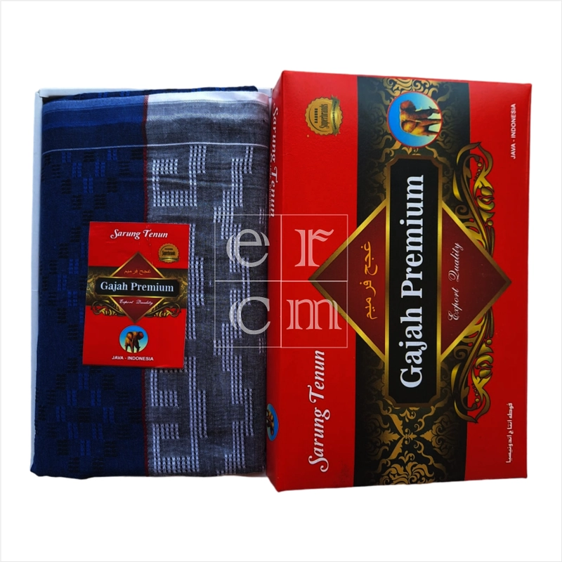 Product image ERCM Collection - SARUNG TENUN DEWASA GAJAH PREMIUM Gajah Premium Warna Random