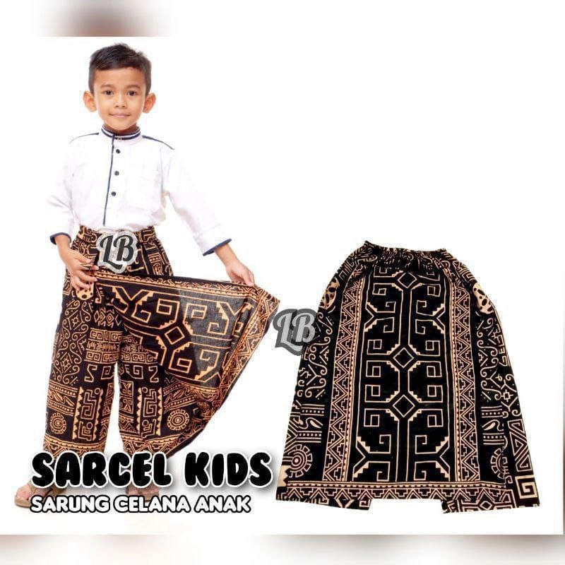 Product image Kois Batik - Sarung Celana Kids sarung anak celana motif Lb prkatis Sarung anak praktis Sarcel kids lb 1
