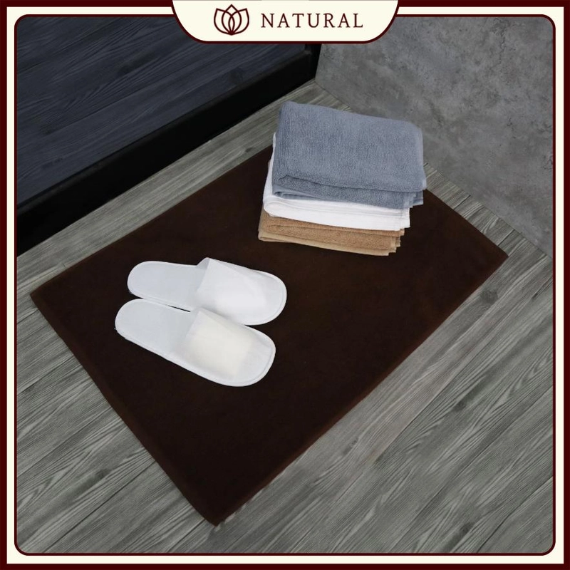 Product image Chalmer - Keset Hotel Natural By Chalmer 50 x 70 cm Seri Hotel Keset Tebal 50 x 70 cm 1 pcs - Grey