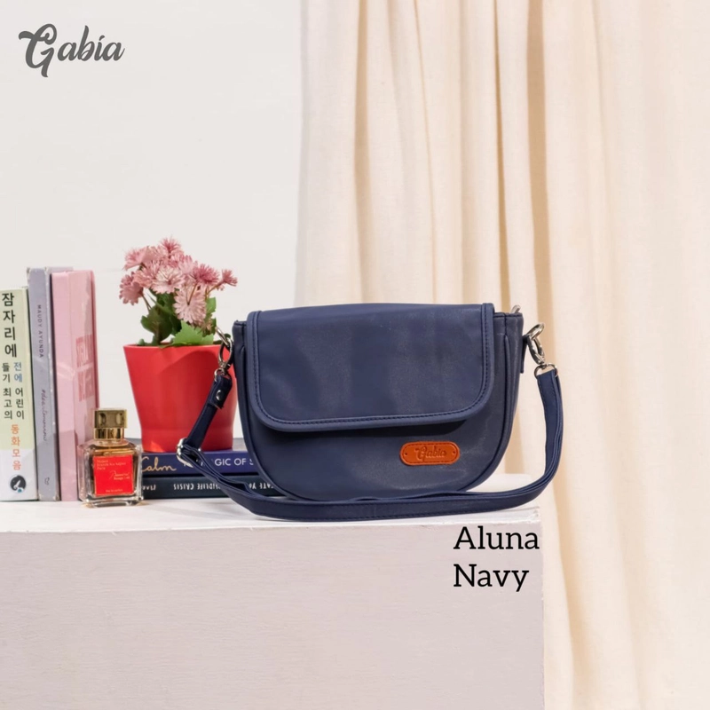 Product image Fashopid - GABIA TAS SELEMPANG ALUNA BAG WANITA ALL NAVY