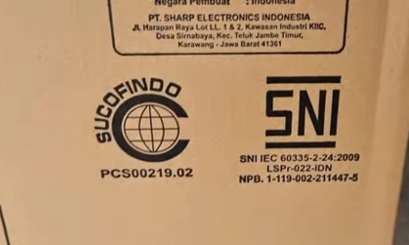 Product image Rizki Electronics - KULKAS SHARP SJ-X165MG-GB/GR (1 DOOR 133 L) 133 L BLUE/RED
