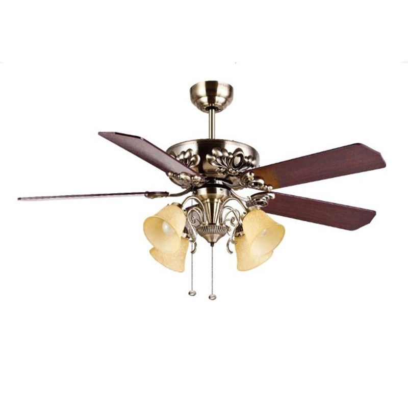 Product image UTAMAMEGA - MT EDMA 52IN Premier Kipas Plafon Dekorasi Lampu Hias Warna Walnut Rosewood