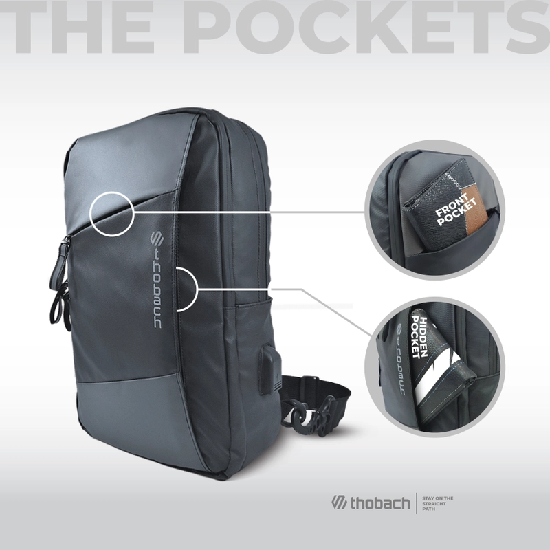 Product image Thobach official - THOBACH Slingbag Waterproof COSSENZA ALL SIZE GREY