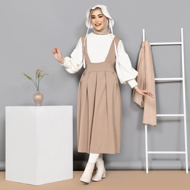 Product image Mybamus Saba Overall Dress All size Khaki M17363 R74S6
