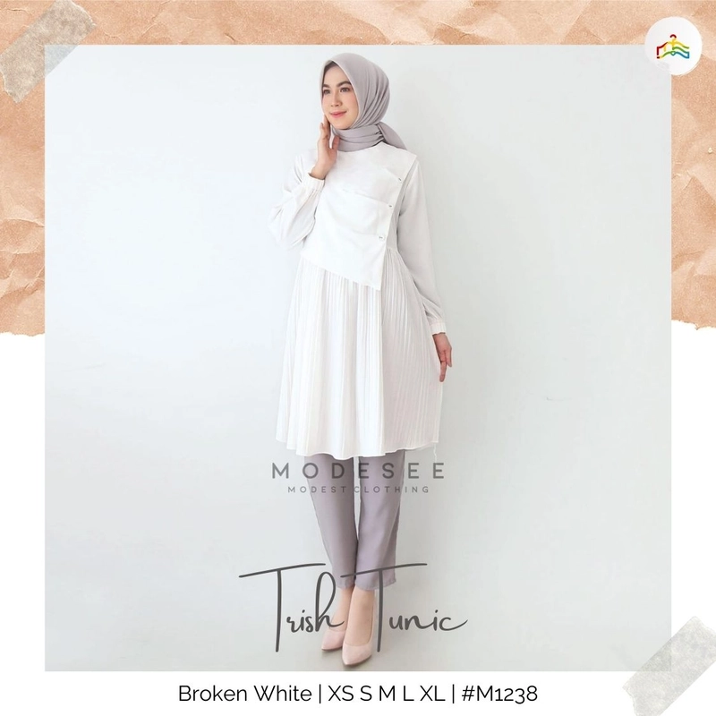 Product image Modesee - Tunic Trish Broken White S Broken White