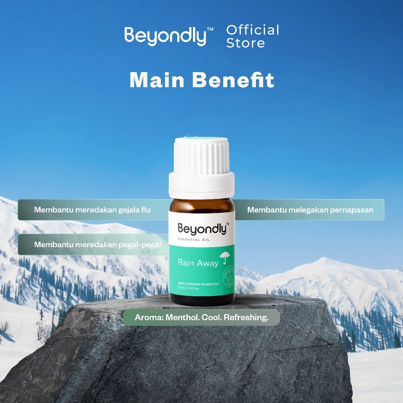 Product image SUPLAI SHOP - Minyak Aromaterapi Anti Flu Beyondly Rain Away Isi 10 ml