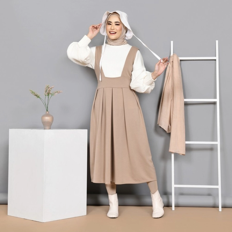 Product image Mybamus Saba Overall Dress All size Khaki M17363 R74S6