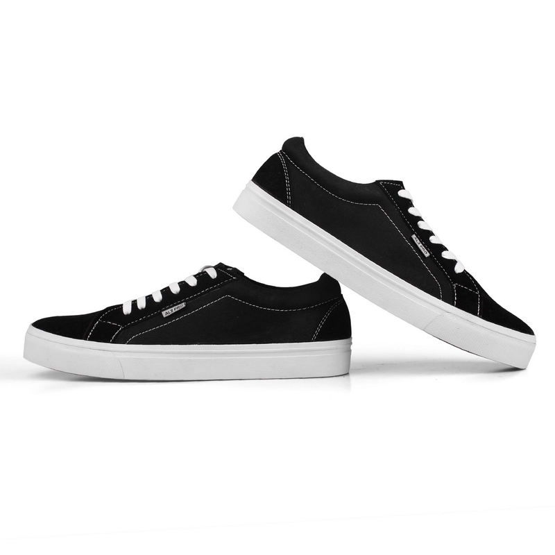 Product image ALZ PRO 9109 Full Black Sepatu Kanvas Slip On Authentic 39 Full Black