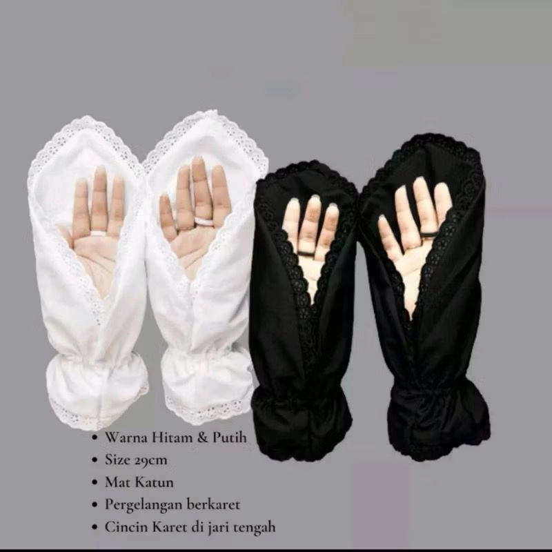 Product image qaydstoreid - isi 4 pcs paket haji umroh Mukena bergo sarung tangan celana haji paket haji putih