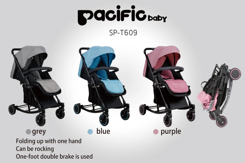 Product image Baby Stroller Pasific T609 Kereta Dorong Bayi Warna Random