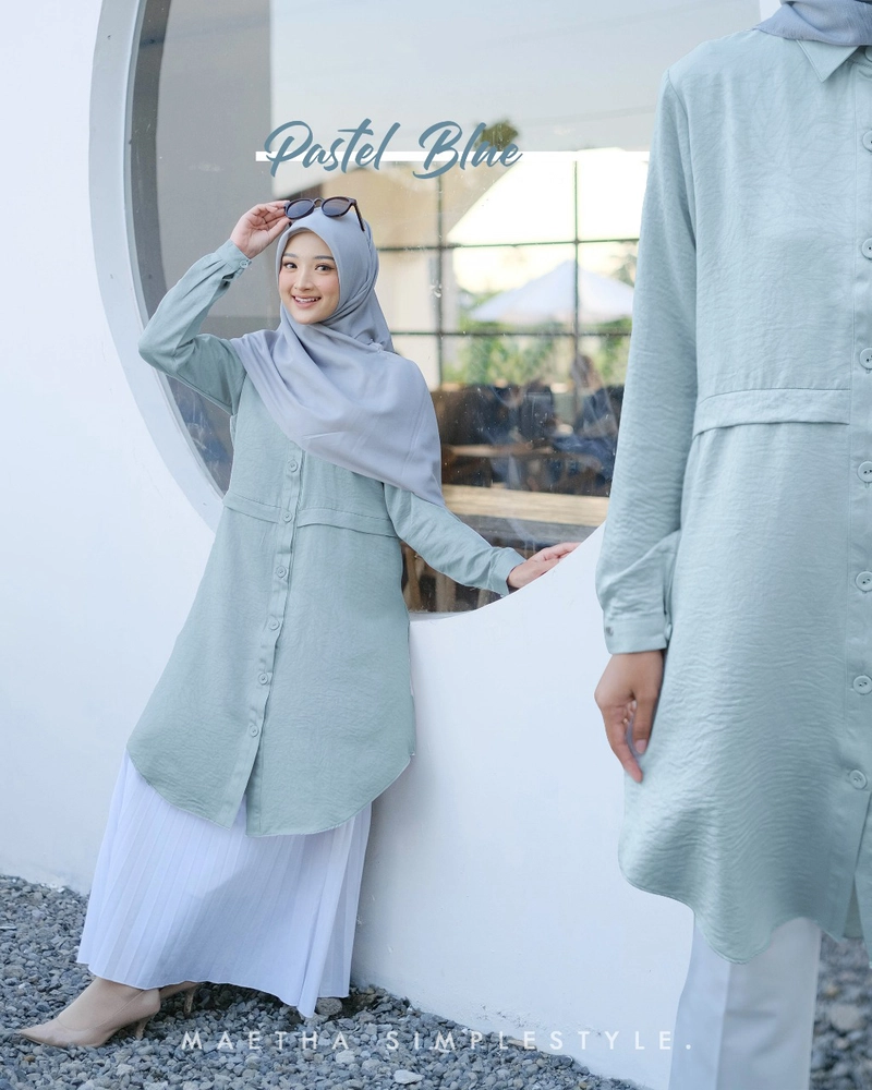 Product image Tunik Zanella Series Pastel Blue M Pastel Blue