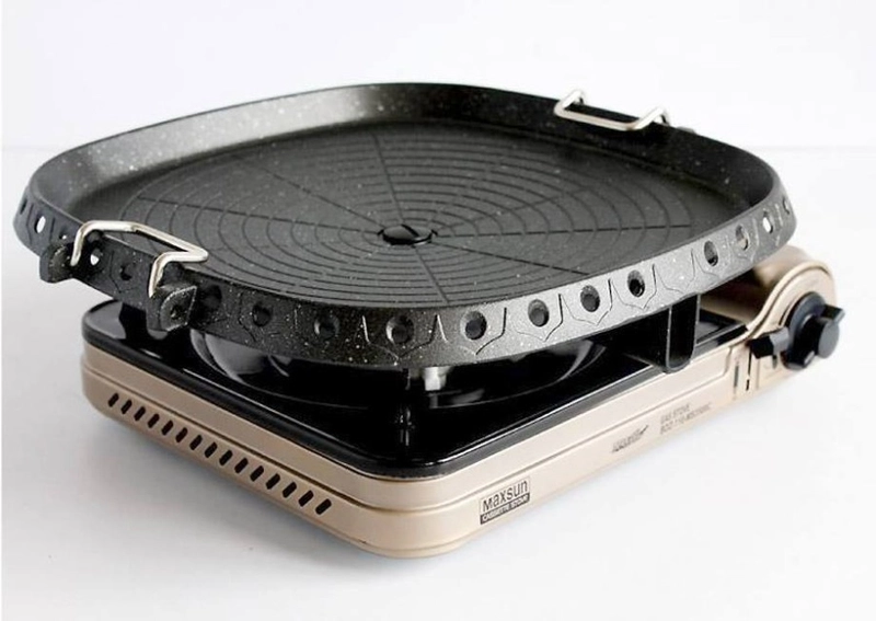 Product image UTAMAMEGA - Hanaro Square Multi Roaster [Alat Panggang Kotak Korea] Ukuran 32cm