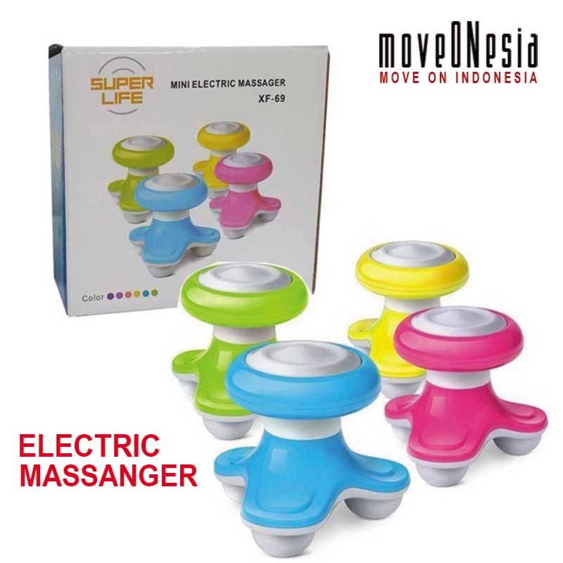 Product image Moveonesia - Alat Pijat Mini Massager MINI MASSAGER RANDOM