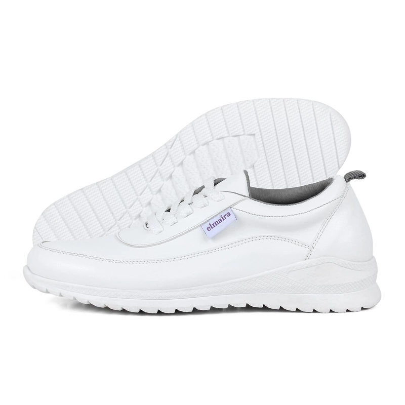 Product image ALZ 803 White Elmaira Sepatu Sneakers Wanita Korea 36 White