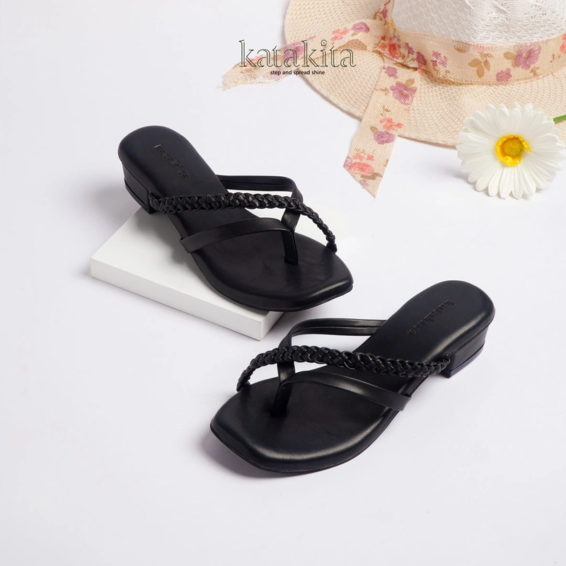 Product image Katakita - Katakita Noni Sandal Heels Wanita 3cm 37 Black