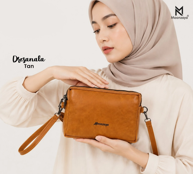 Product image Moonzaya - DRESANALA BAG BY MOONZAYA SLING BAG WATERPROOF DRESANALA TAN