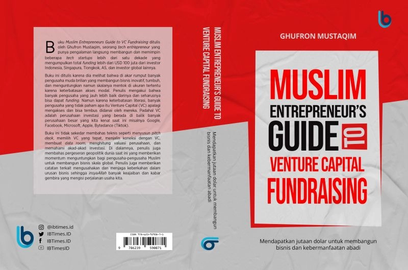 Product image Serikat Usaha Muhammadiyah Official - Buku Muslim Entrepreneurs Guide To Venture Capital Fundraising 400 Merah