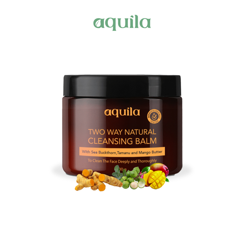 Product image Aquila Two Way Natural Cleansing Balm with Sea Buckthorn Tamanu and Mango Butter 50gr Sensitif Skin
