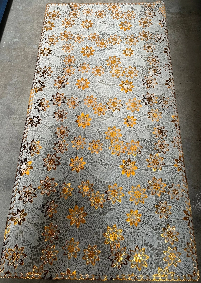 Product image Dylan 19 [TA] - Dylan 19 - Taplak Meja Tamu Gold Anti Air 60x120cm Random 60x120cm 7