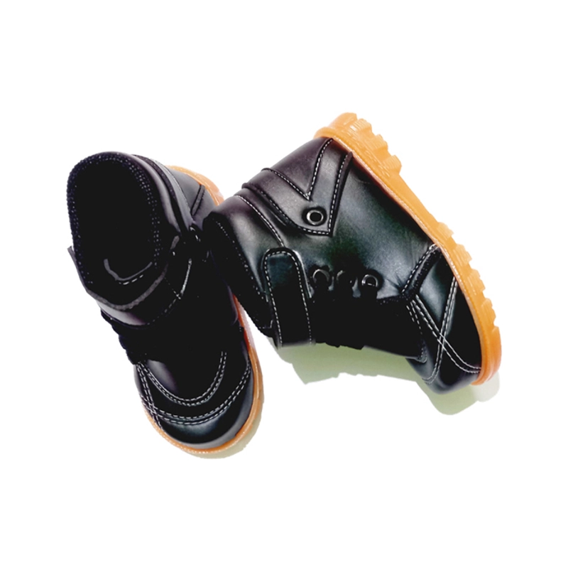 Product image NO LABEL - Sepatu Boot Anak Laki-laki Kekinian (NL 01) 22 Hitam