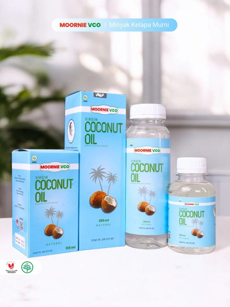 Product image ABUSA HERBAL - VCO Virgin Coconut Oil Minyak Kelapa Murni 125 ml Bening