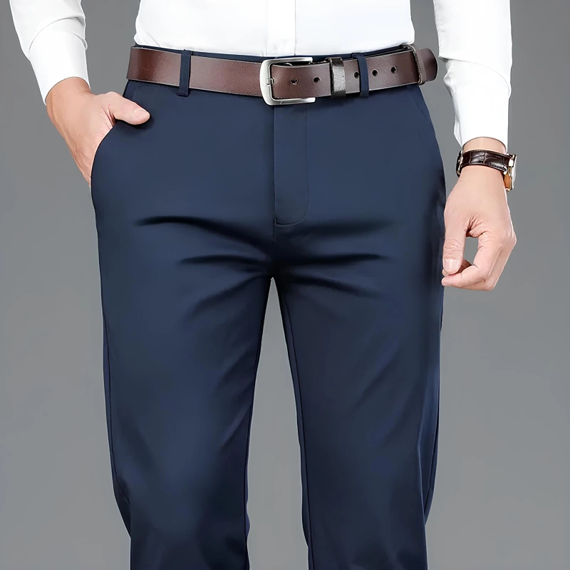 Product image MALLVOSE - Celana Pria Formal Panjang Navy Premium Quality 29 NAVY