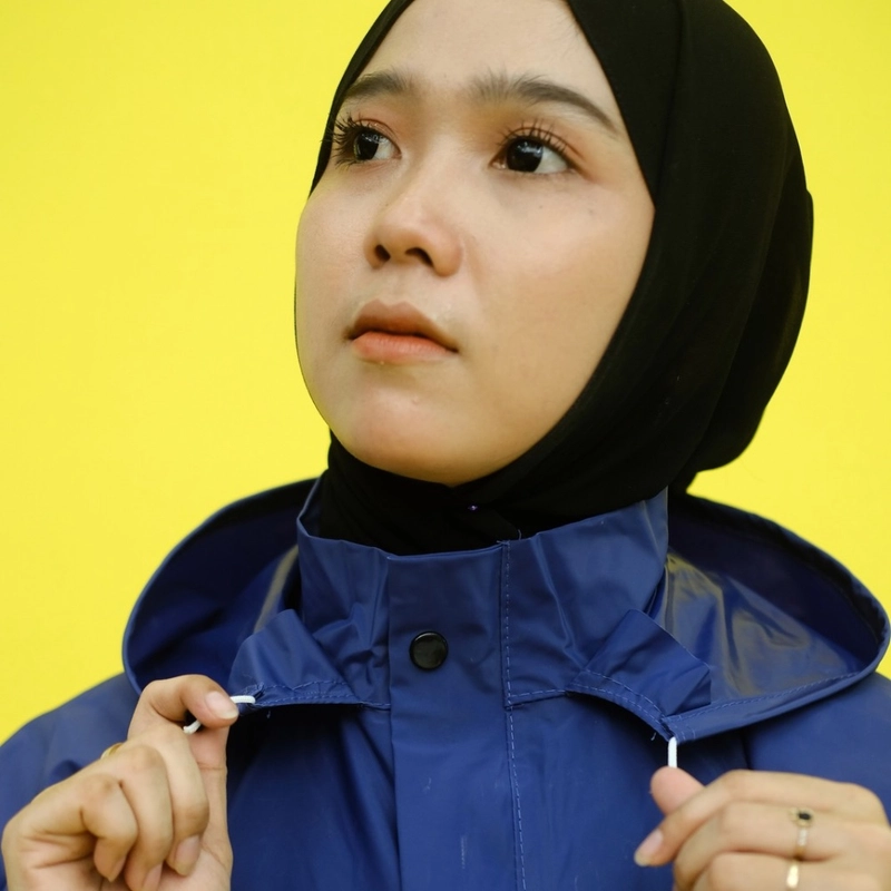 Product image Coverain - Raincoat - Jas Hujan Raincoat Setelan List Premium Coverain Standar Biru