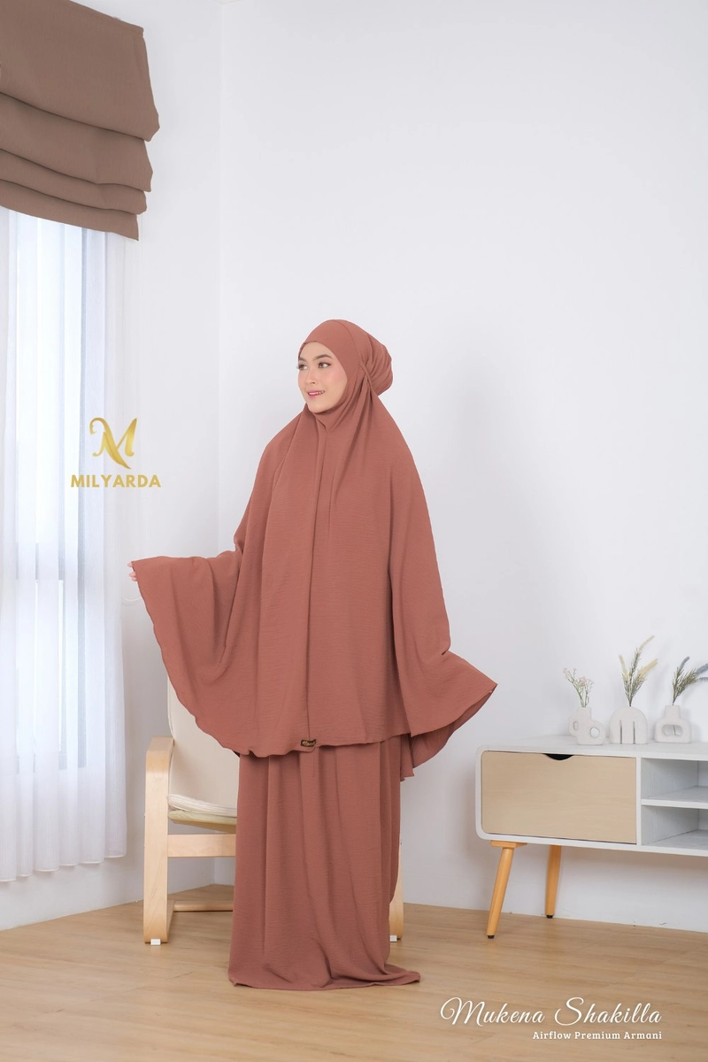 Product image Milyarda Hijab - Milyarda Hijab - MUKENA SHAKILLA PREMIUM MILYARDA One Size Milo
