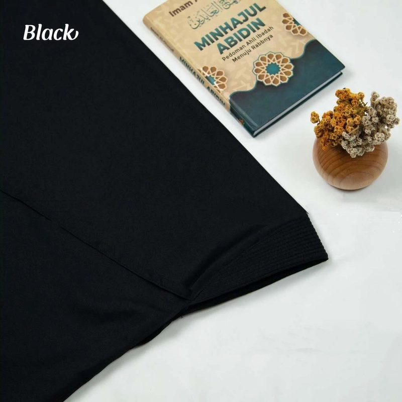Product image Acla Daily - Mahdiya Instan Series Daily Bergo Instant Pad Bertali L Black