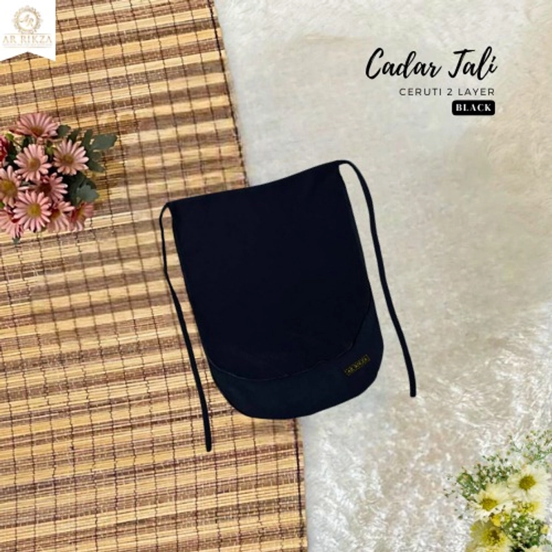 Product image Arrikza - CADAR NIQOB AISYAH ALL SIZE Black