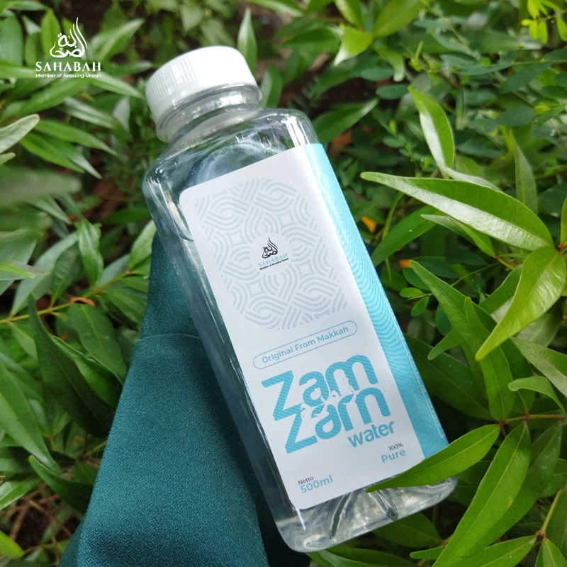 Product image Sahabah Store - Air Zam Zam Sahabah - Air Zamzam Asli - Zam zam Original 75 ml Original