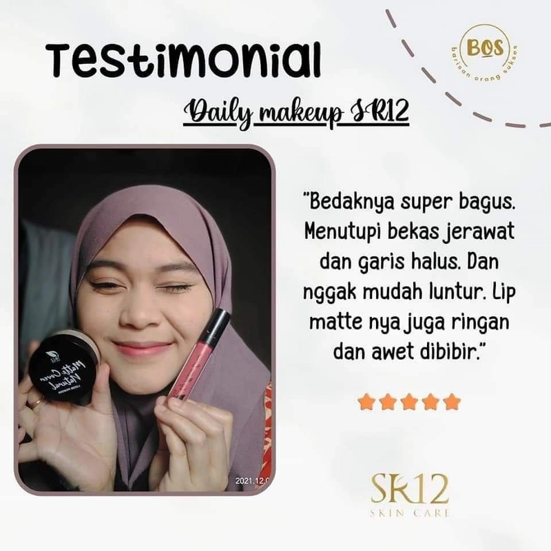 Product image SR12 Loose Powder SPF 20 Tahan Lama Full Coverage Dan Flawless Finished 15 gr Loose Powder Natural