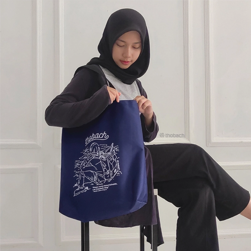 Product image Thobach official - THOBACH Tote Bag Cordura MOUNTAIN Warna Navy