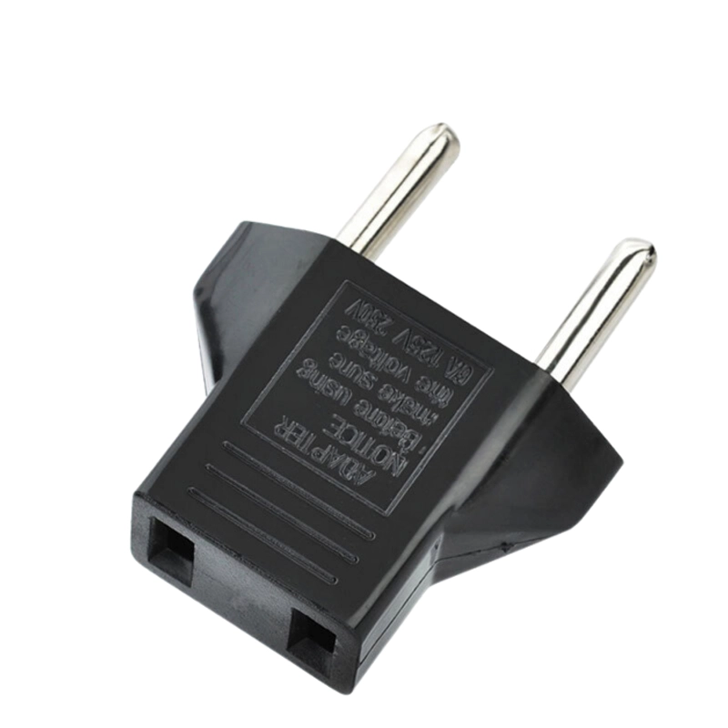 Product image KAMJE Adaptor Kepala Charger Colokan Over Steker Sambungan Listrik Pipih Gepeng Ke Bulat Converter KMJ128 RANDOM