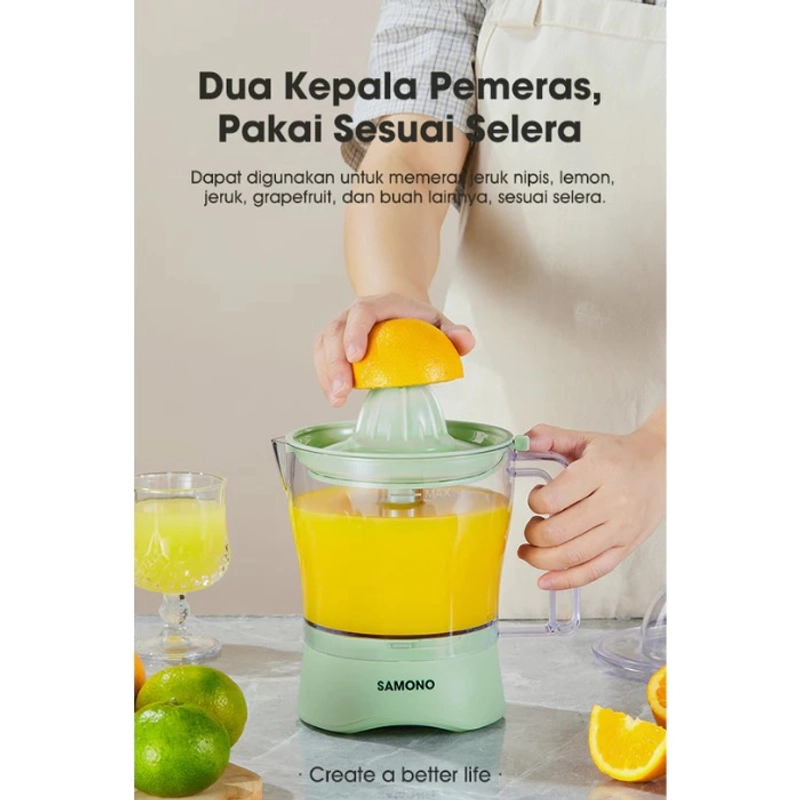 Product image UTAMAMEGA - Mesin Peras Jeruk SAMONO SW-JC40 1koma2liter 30w Warna Random