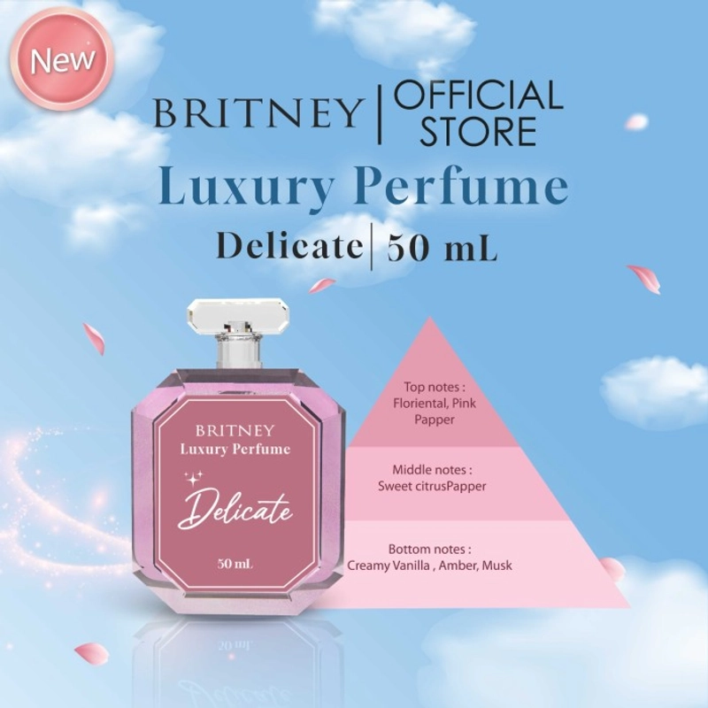 Product image Purbasari - BRITNEY LUXURY PERFUME 50ml DELICATE