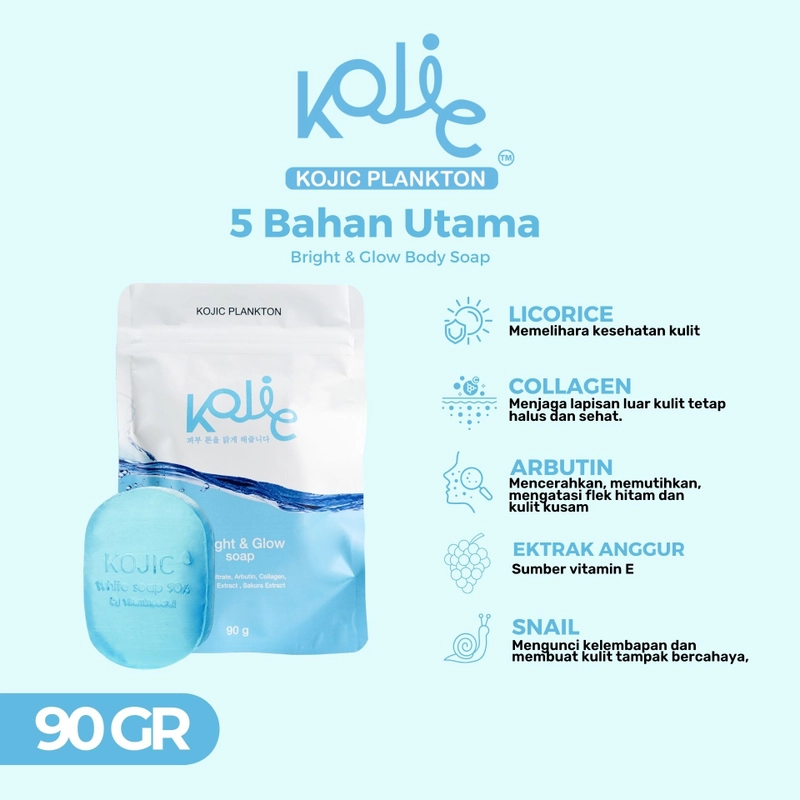Product image KOJIC PLANKTON - BRIGHT & GLOW 40 GR Soap