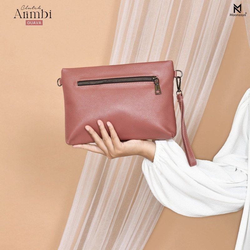 Product image Fashopid - MOONZAYA TAS SELEMPANG CLUTCH ARIMBI ALL GUAVA